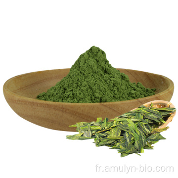 Poudre de thé vert Matcha naturel de qualité supérieure